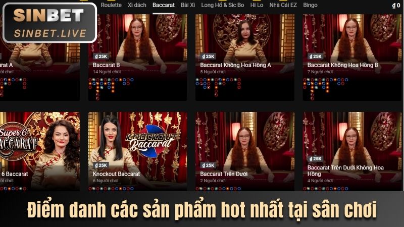 Điểm danh các sản phẩm hot nhất tại sân chơi